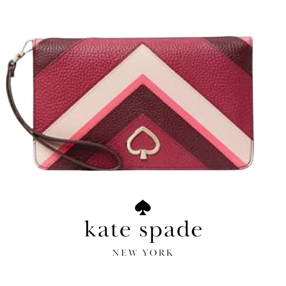 🎁 NWT 💕🌺 ♠️ Kate Spade Kourtney Wristlet